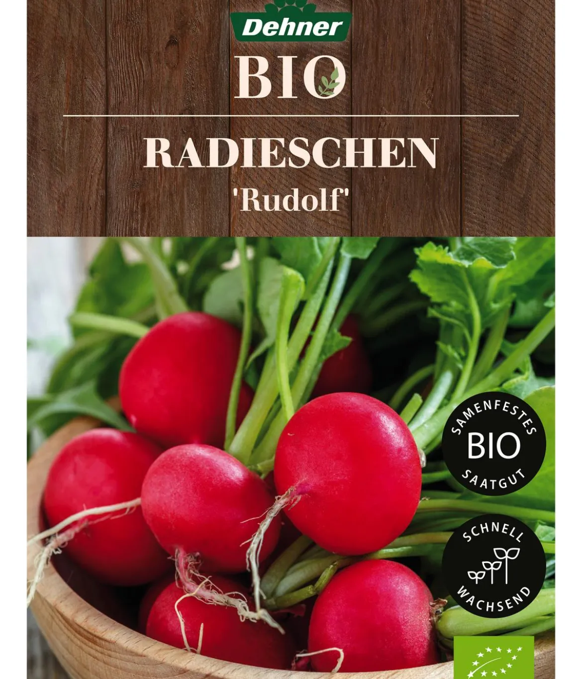 Dehner Bio-Saatgut Radieschen 'Rudolf'