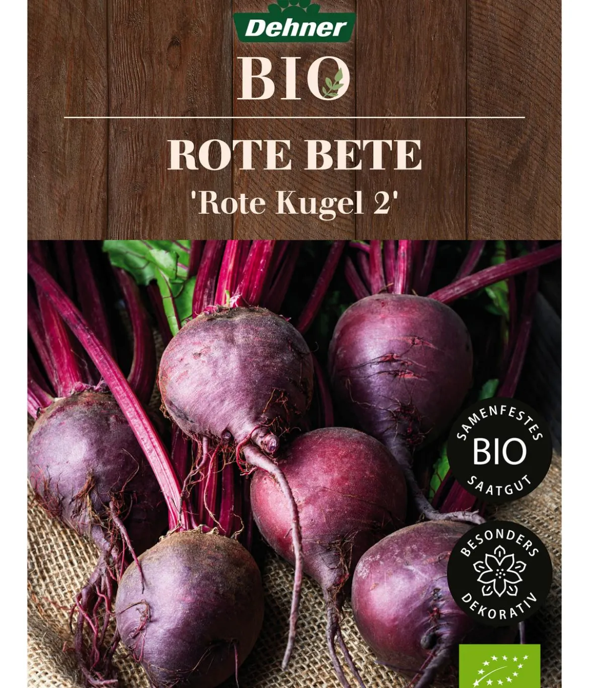 Dehner Bio-Saatgut Rote Bete 'Rote Kugel 2'