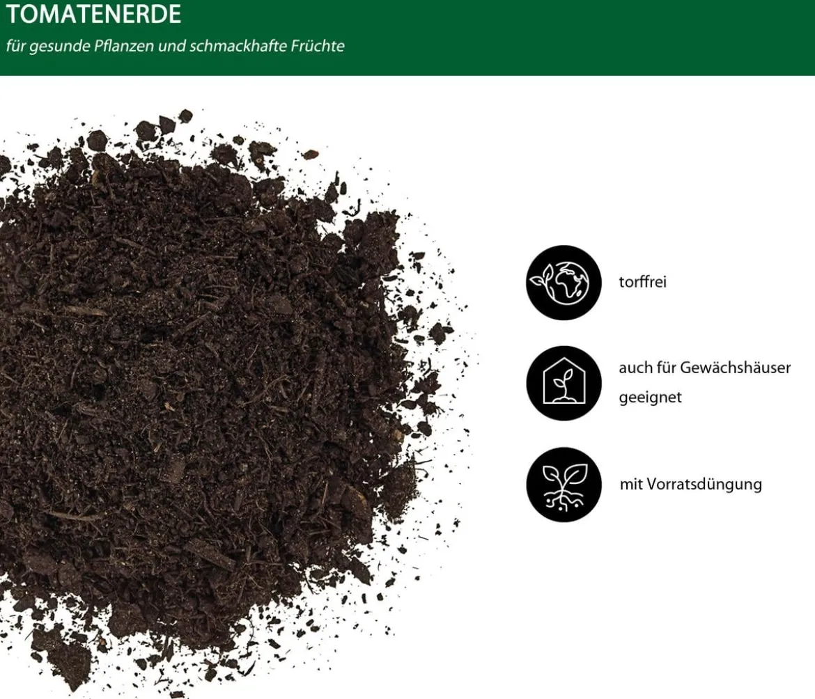 Dehner Bio Tomatenerde, 108 x 20 Liter