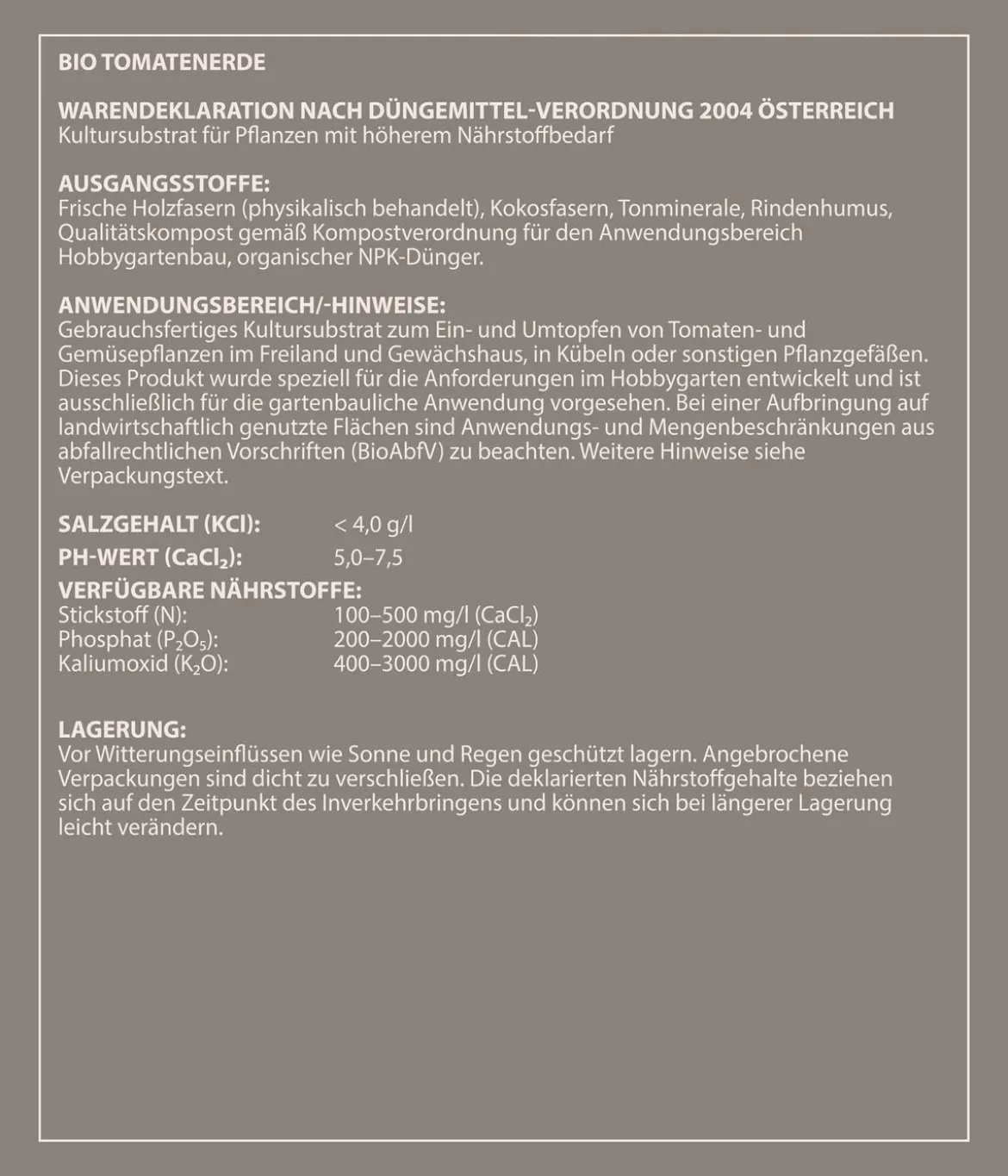Dehner Bio Tomatenerde, 108 x 20 Liter