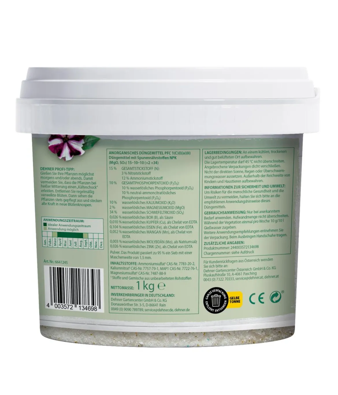 Dehner Blütenzauber, 1 kg