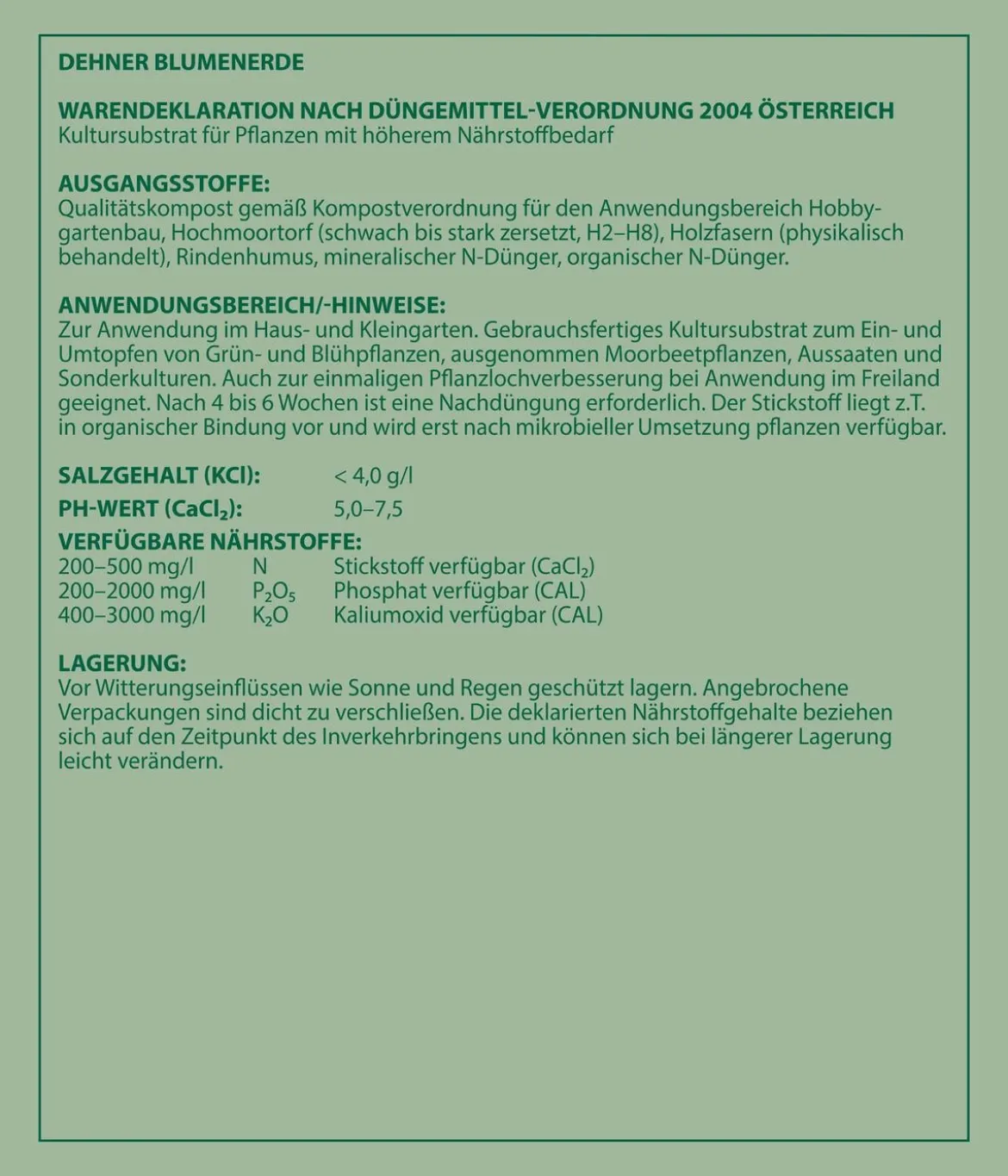 Dehner Blumenerde, 42 x 60 Liter