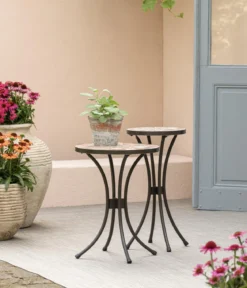 Dehner Blumenhocker Chiara, terra-rosé