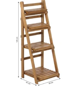Dehner Blumenregal Macao, ca. B50/H125/T41 cm