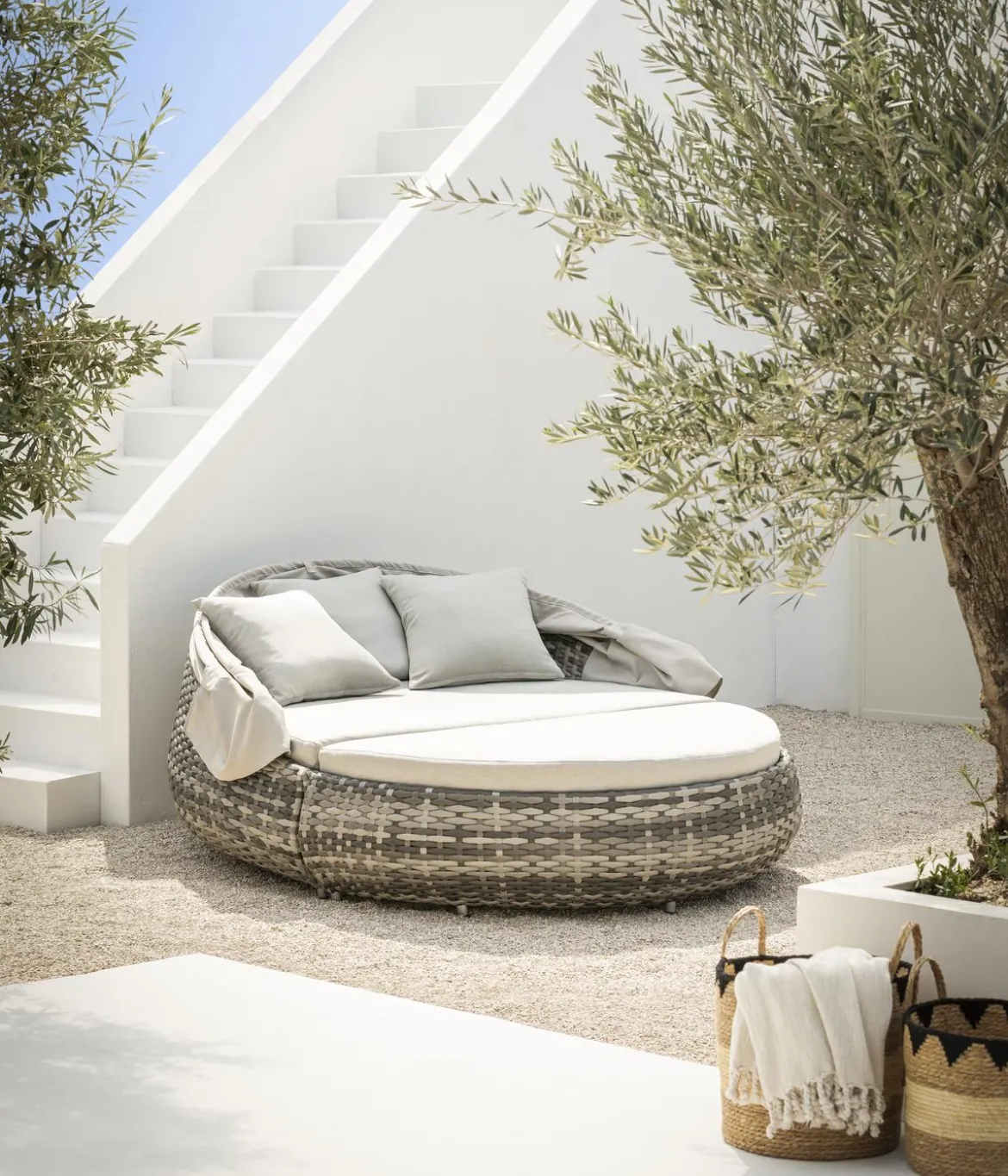 Dehner Daybed Tulum, ca. B179/H163/T220 cm
