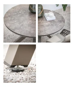 Dehner Diningtisch Marseille, ca. Ø120/H75 cm