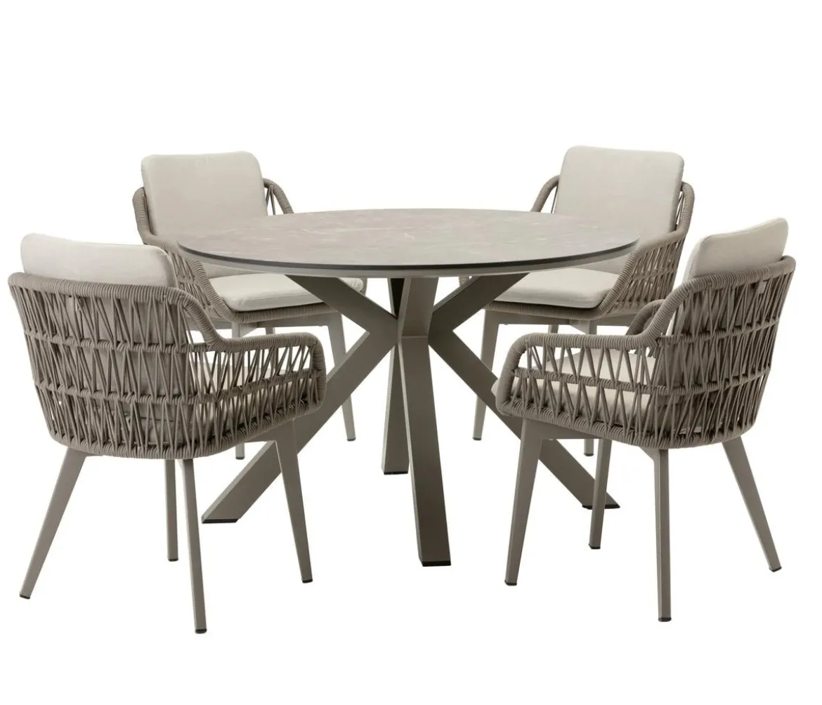 Dehner Diningtisch Marseille, ca. Ø120/H75 cm