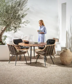 Dehner Dining-Tisch Venezia, Ø120/H75 cm