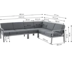 Dehner Ecklounge Chicago, variabel