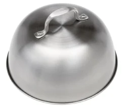 Dehner Edelstahl-Grillglocke, ca. ∅15,8/H9,5 cm