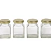 Dehner Einkochglas mit Schraubdeckel, 200 ml, 4er-Set