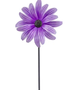 Dehner Eisen-Windrad Blume, ca. H115 cm