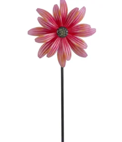 Dehner Eisen-Windrad Blume, ca. H115 cm