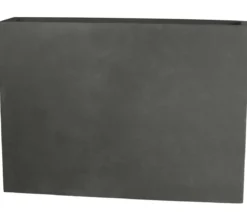 Dehner Fiberglas-Kasten, rechteckig, grau, ca. B118/H85/T26 cm