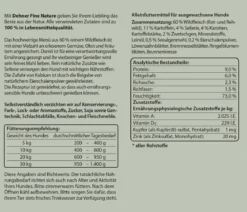 Dehner Fine Nature Nassfutter für Hunde Adult, Wild mit Sellerie, Karotten & Zwetschgen