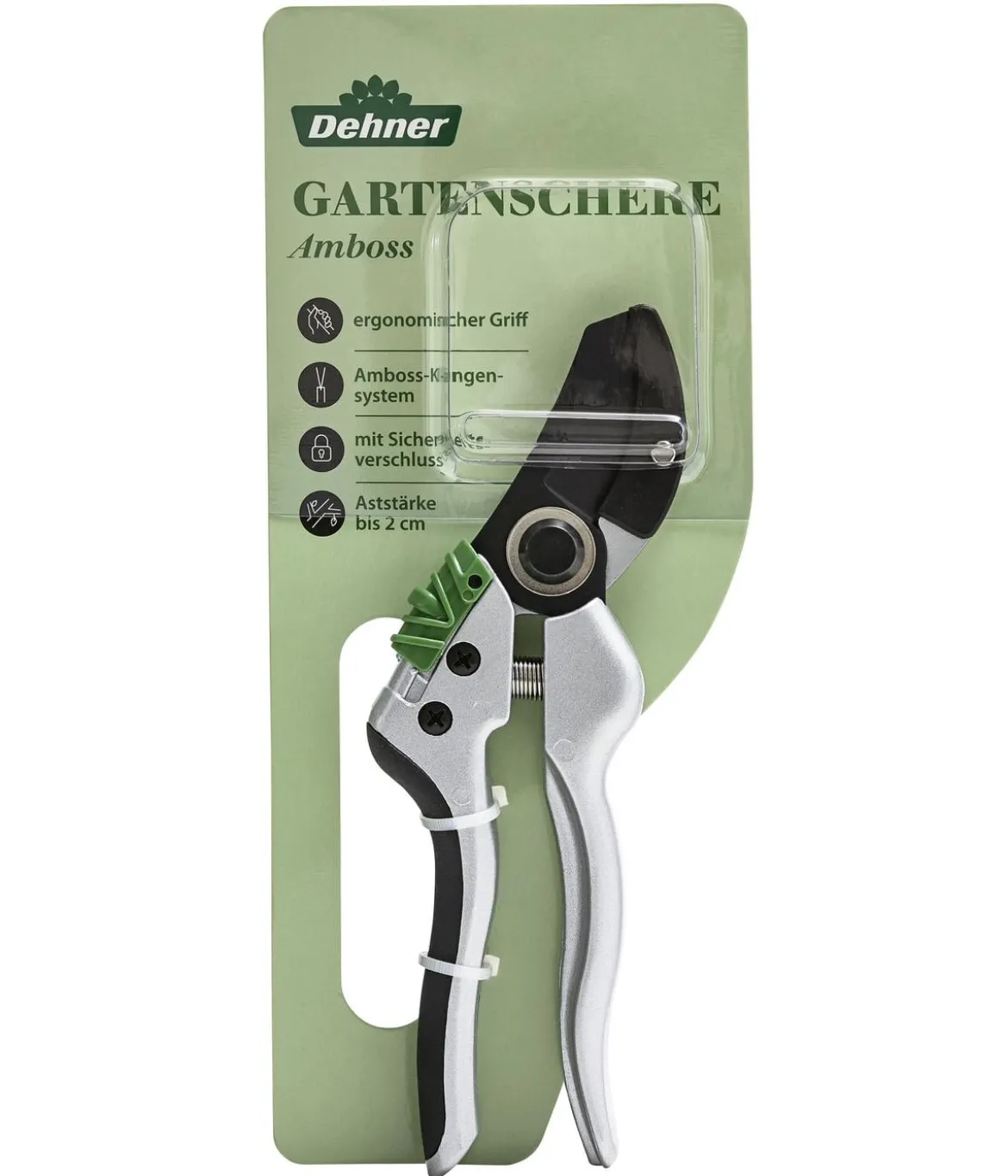 Dehner Gartenschere Amboss Comfort