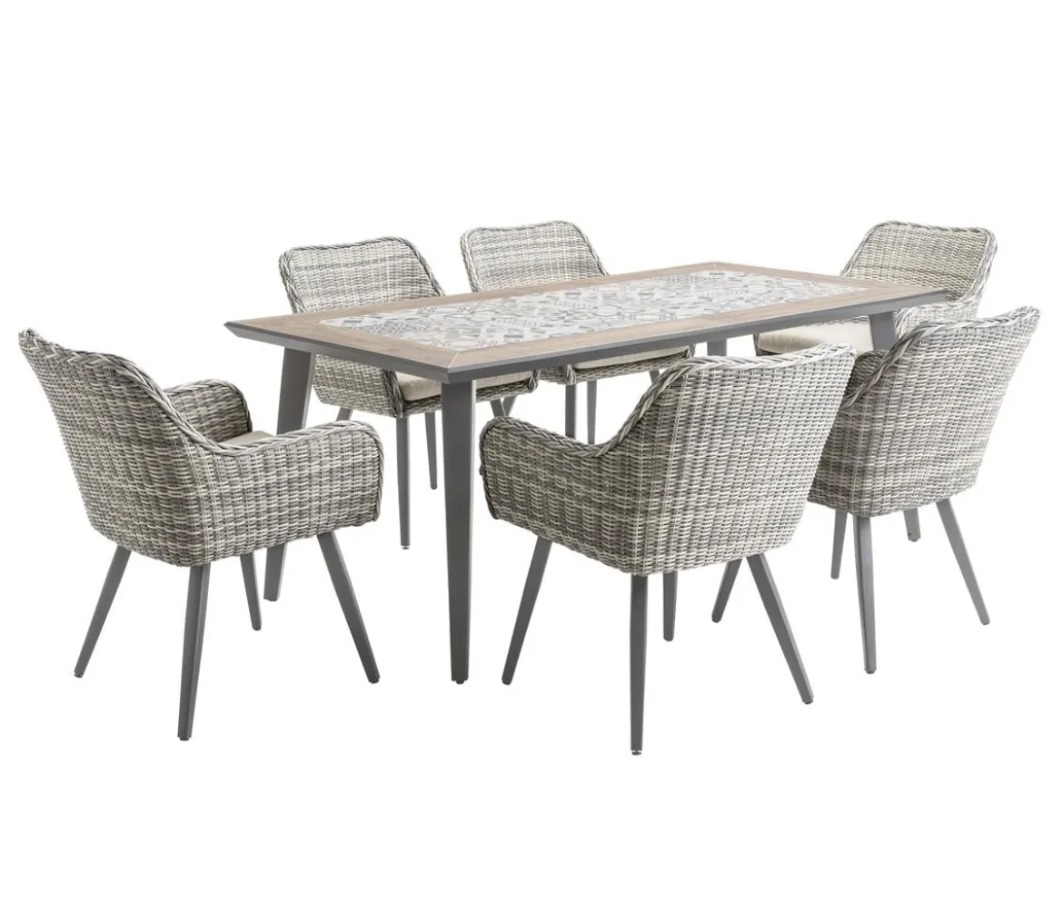 Dehner Gartentisch Lissabon, ca. B178,5/H74/T88,5 cm