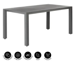 Dehner Gartentisch Palermo, ca. B160/H74/T87 cm