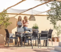 Dehner Gartentisch Palermo, ca. B160/H74/T87 cm