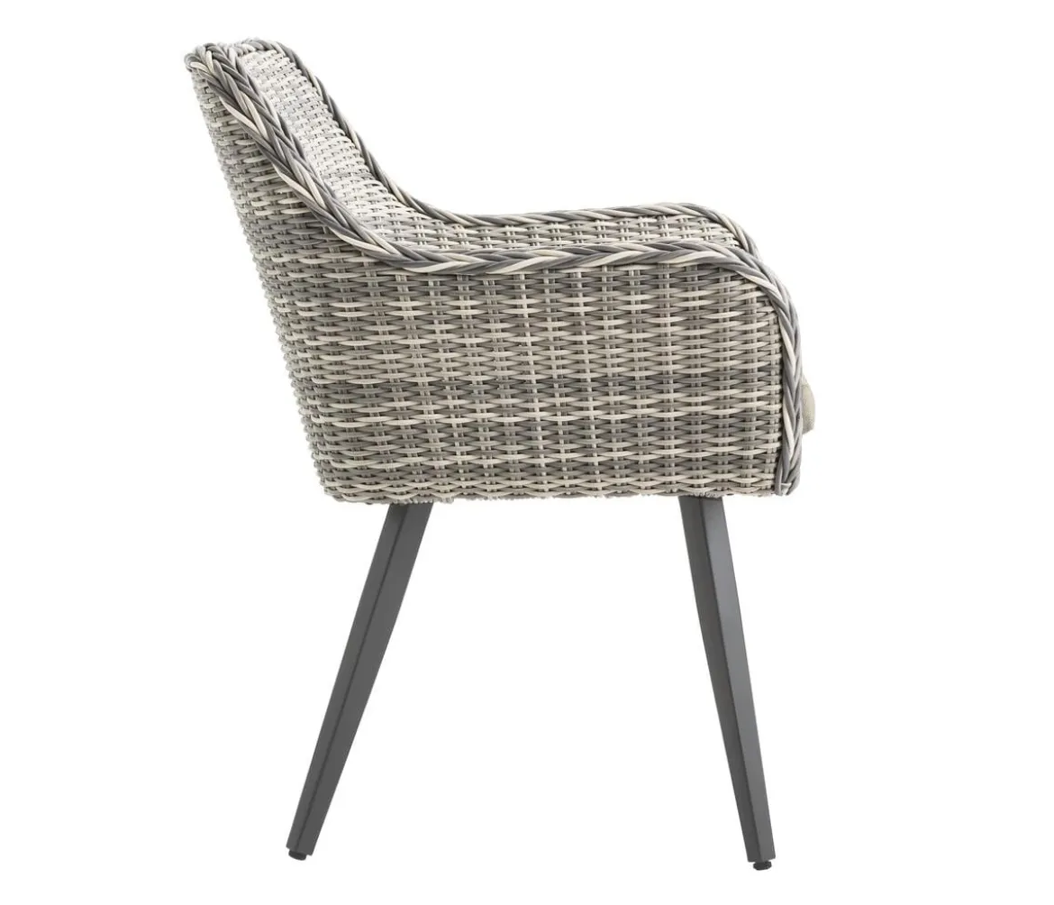 Dehner Geflechtsessel Lissabon, ca. B65/H84/T64 cm