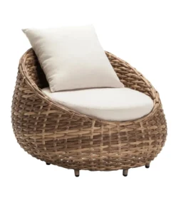 Dehner Geflechtsessel Tulum, ca. B95/H76/T97 cm
