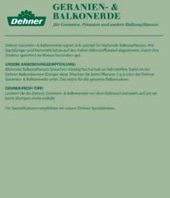 Dehner Geranien- & Balkonerde, 40 l