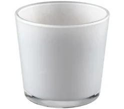 Dehner Glas-Übertopf Conner, konisch