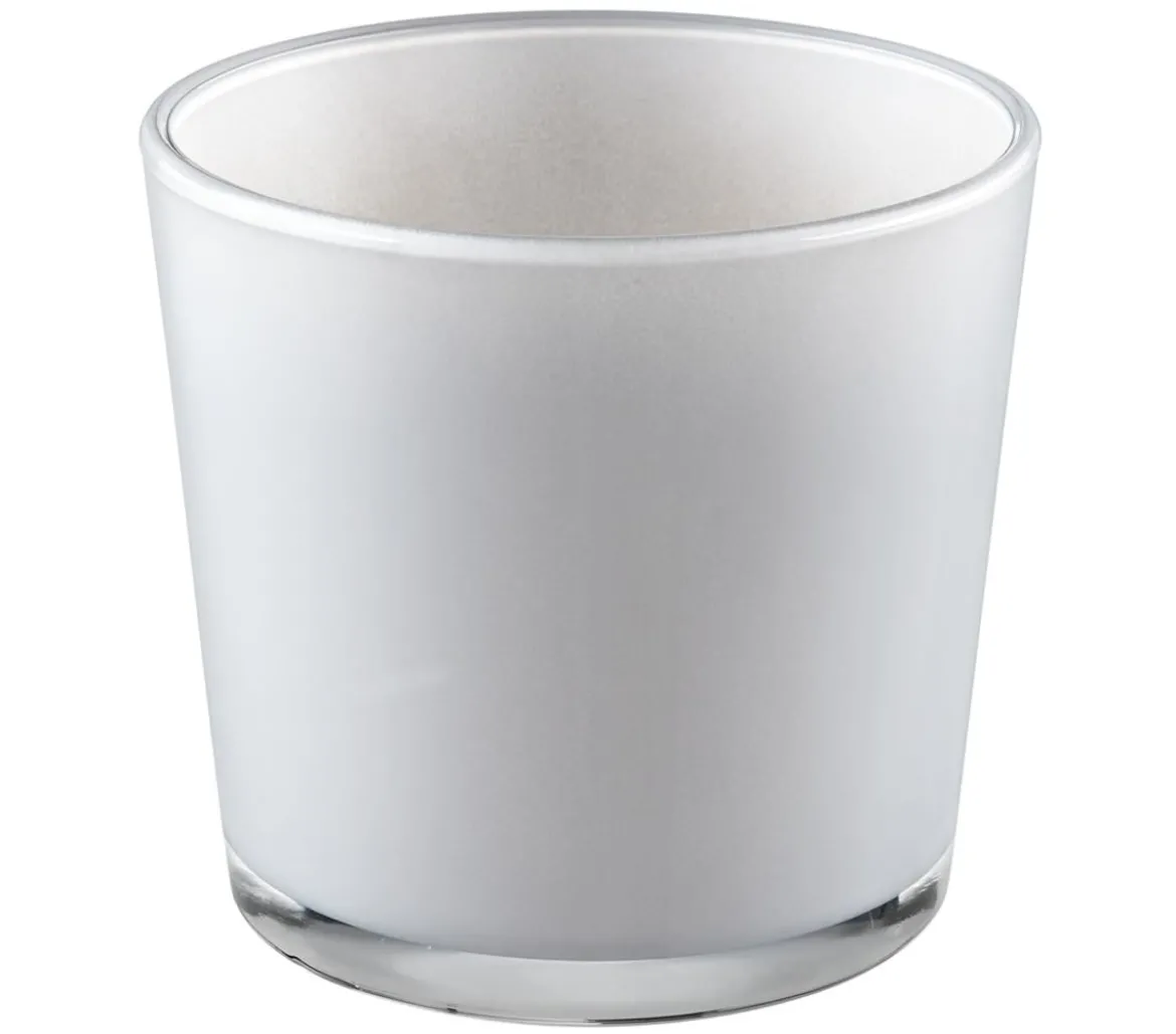 Dehner Glas-Übertopf Conner, konisch
