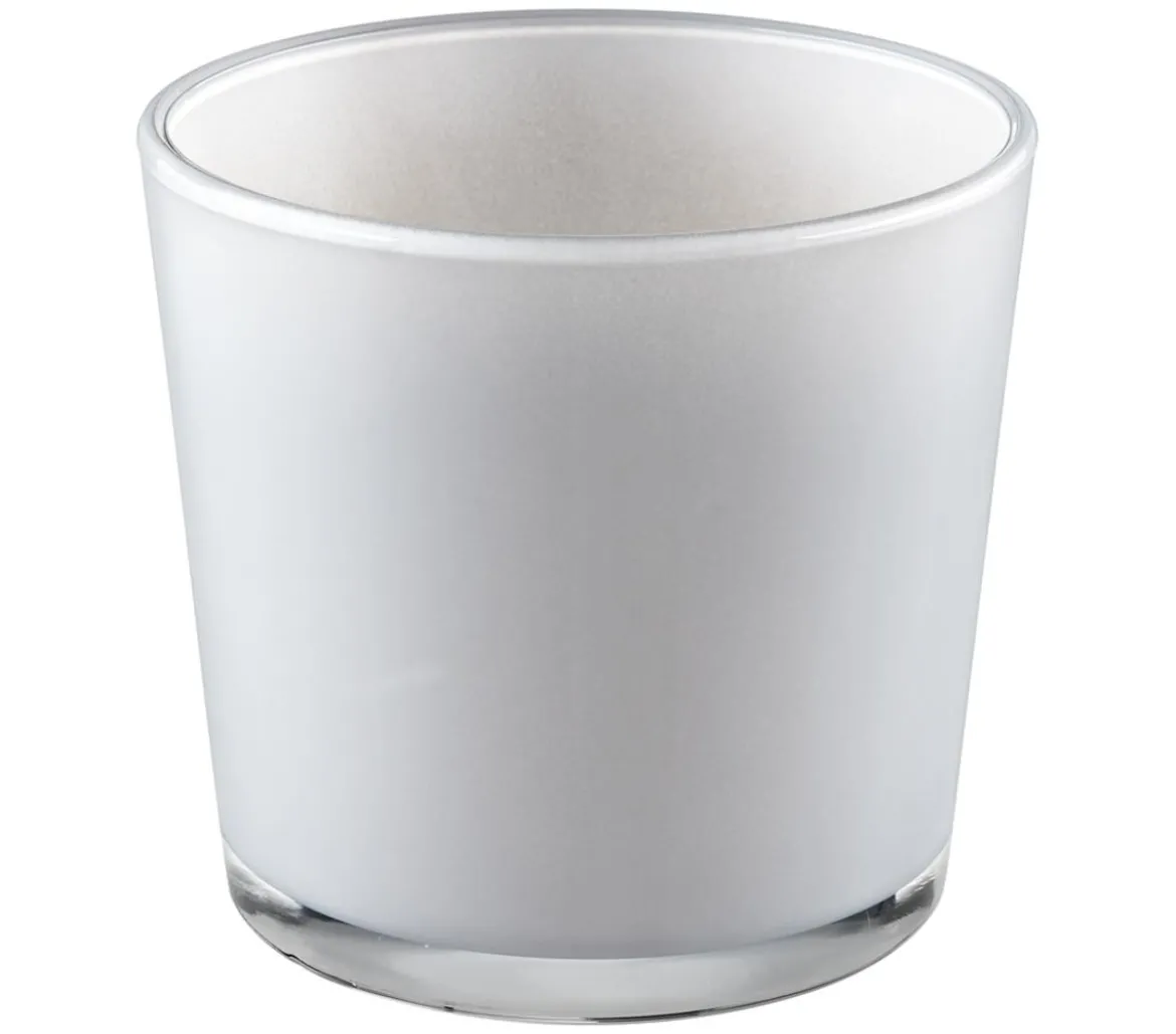 Dehner Glas-Übertopf Conner, konisch