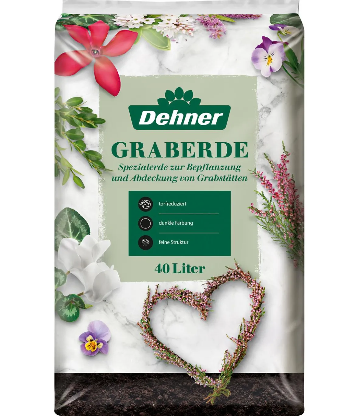 Dehner Graberde, 40 l