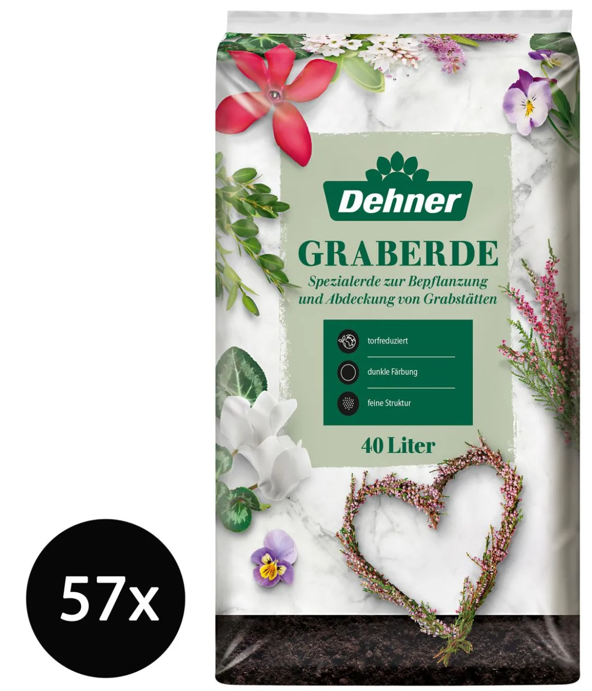 Dehner Graberde, 57 x 40 Liter