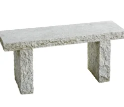 Dehner Granit-Gartenbank, 2-Sitzer