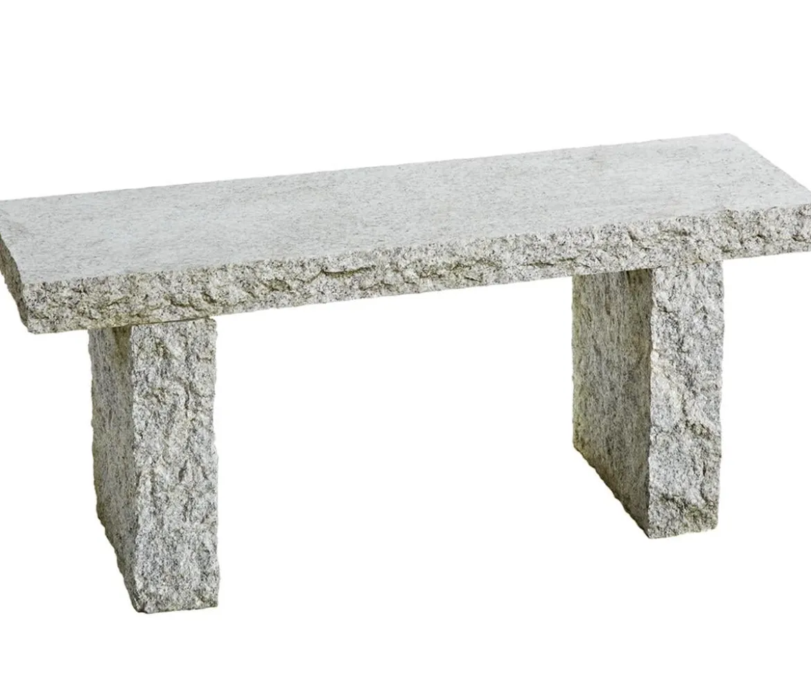 Dehner Granit-Gartenbank, 2-Sitzer