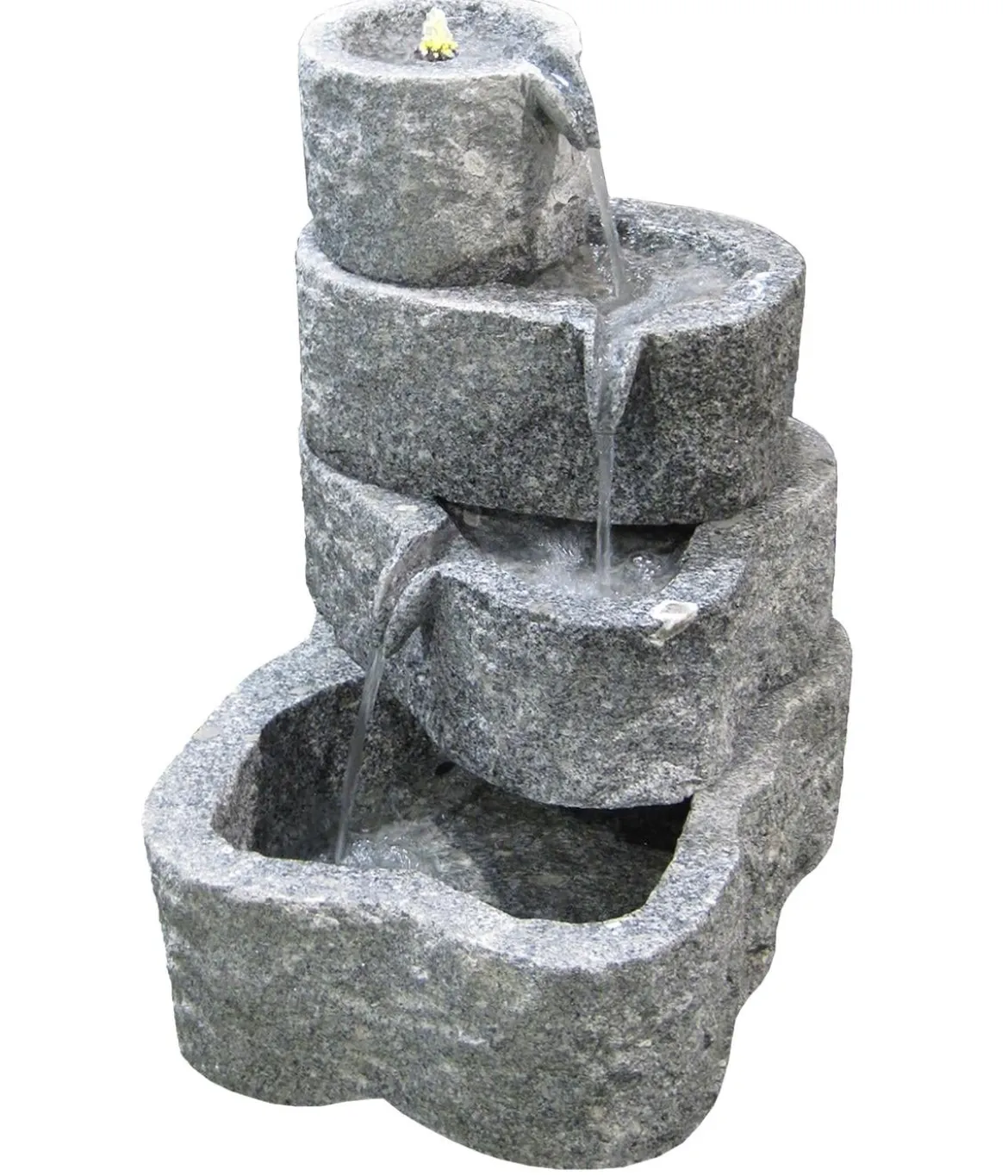 Dehner Granit-Gartenbrunnen Wasserfall, ca. H65 cm