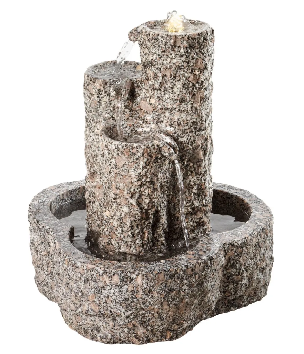 Dehner Granit-Gartenbrunnen Heidelberg, ca. B50/H55/T50 cm