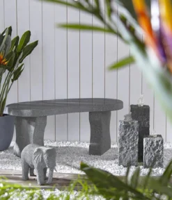Dehner Granit-Gartenbrunnen Nizza, ca. H25,35,45 cm