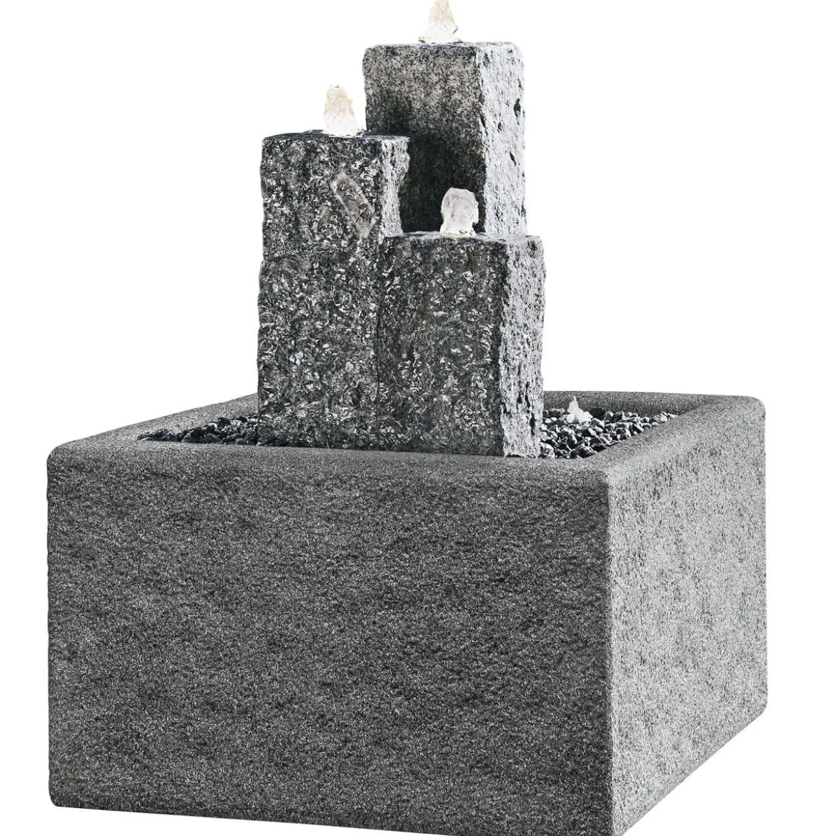 Dehner Granit-Gartenbrunnen Nizza, ca. H25,35,45 cm