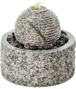 Dehner Granit-Gartenbrunnen Bern, ca. Ø42/H45 cm