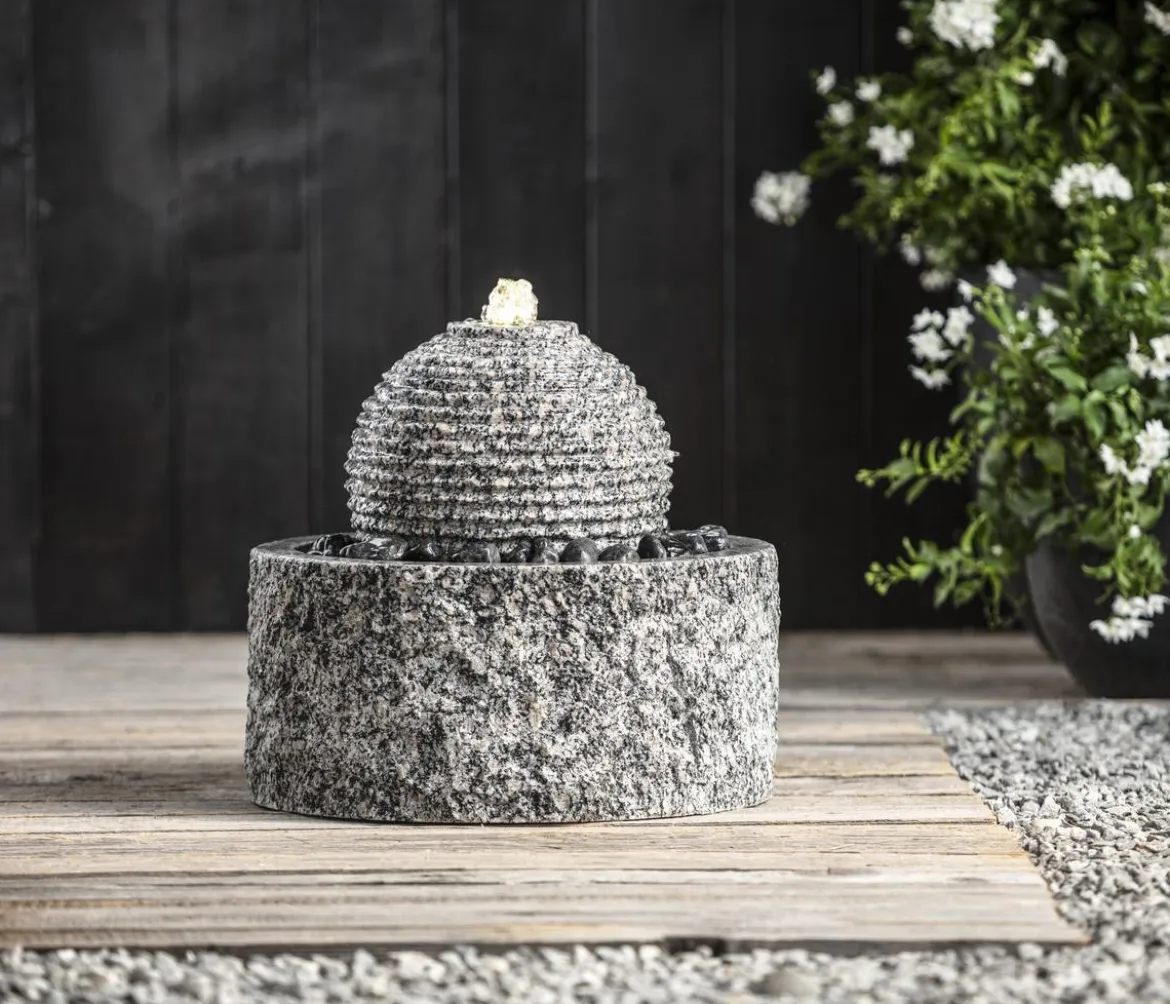 Dehner Granit-Gartenbrunnen Bern, ca. Ø42/H45 cm