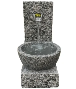 Dehner Granit-Gartenbrunnen Peel, ca. H70 cm