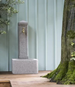 Dehner Granit-Gartenbrunnen Graz, ca. H110 cm