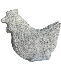 Dehner Granit-Henne, ca. B25/H25/T14 cm
