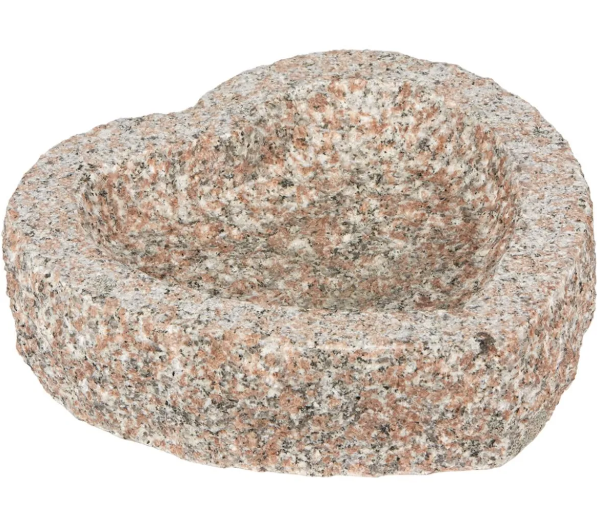 Dehner Granit-Herz für den Garten, 10 x 30 x 30 cm