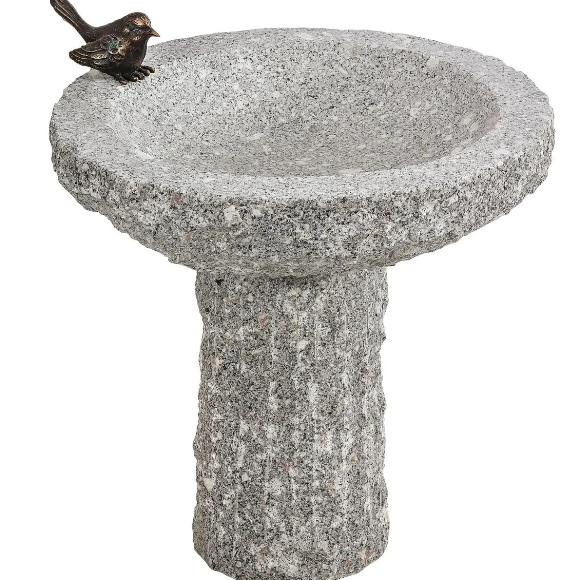 Dehner Granit-Vogeltränke, ca. Ø35/H40 cm
