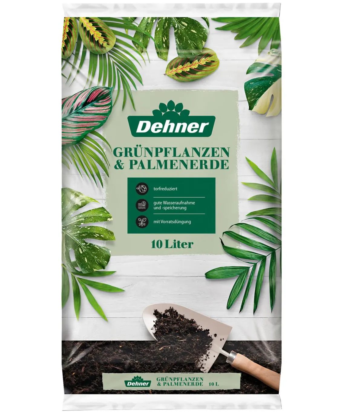 Dehner Grünpflanzen- und Palmenerde, 10 l