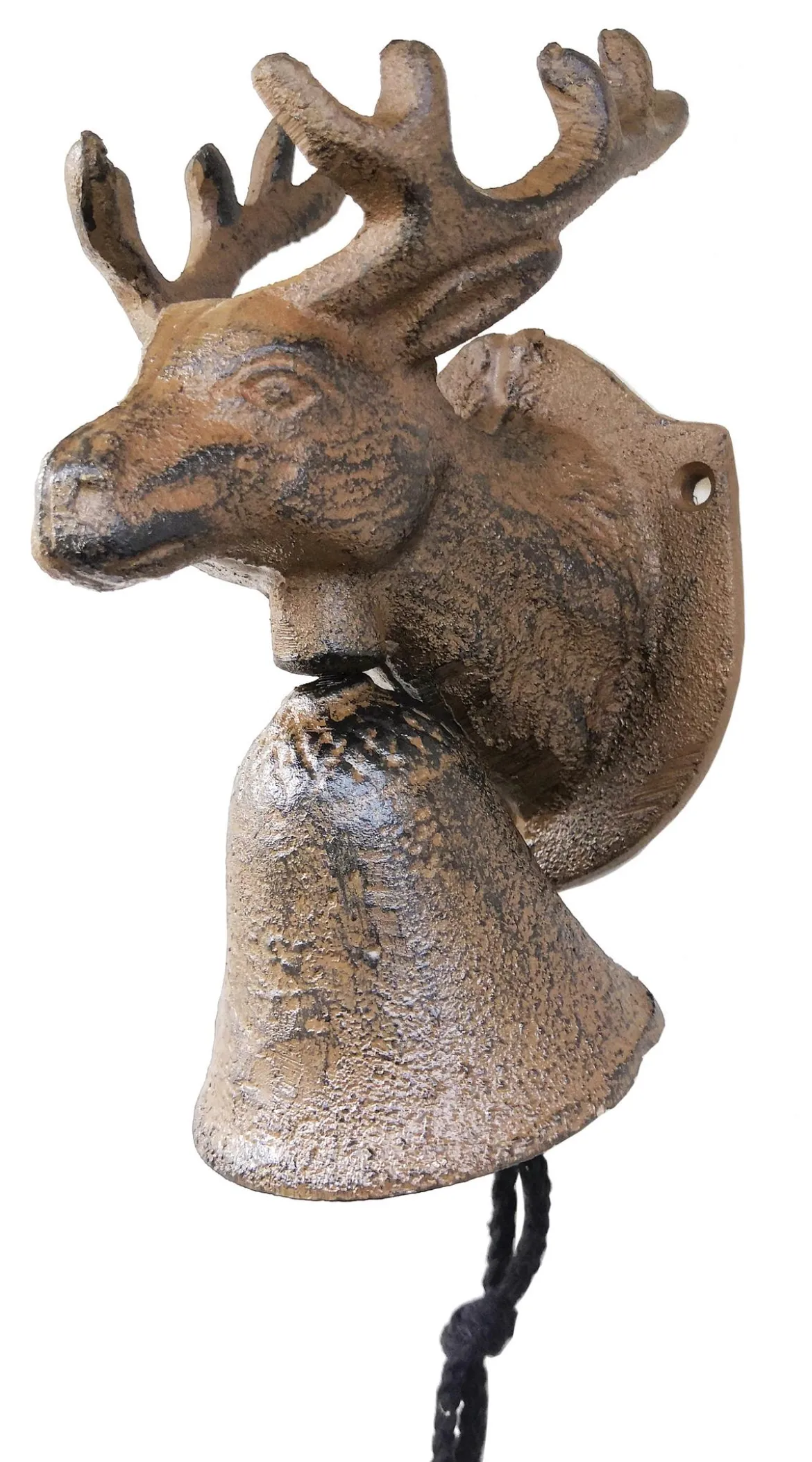 Dehner Gusseisen-Glocke Hirsch