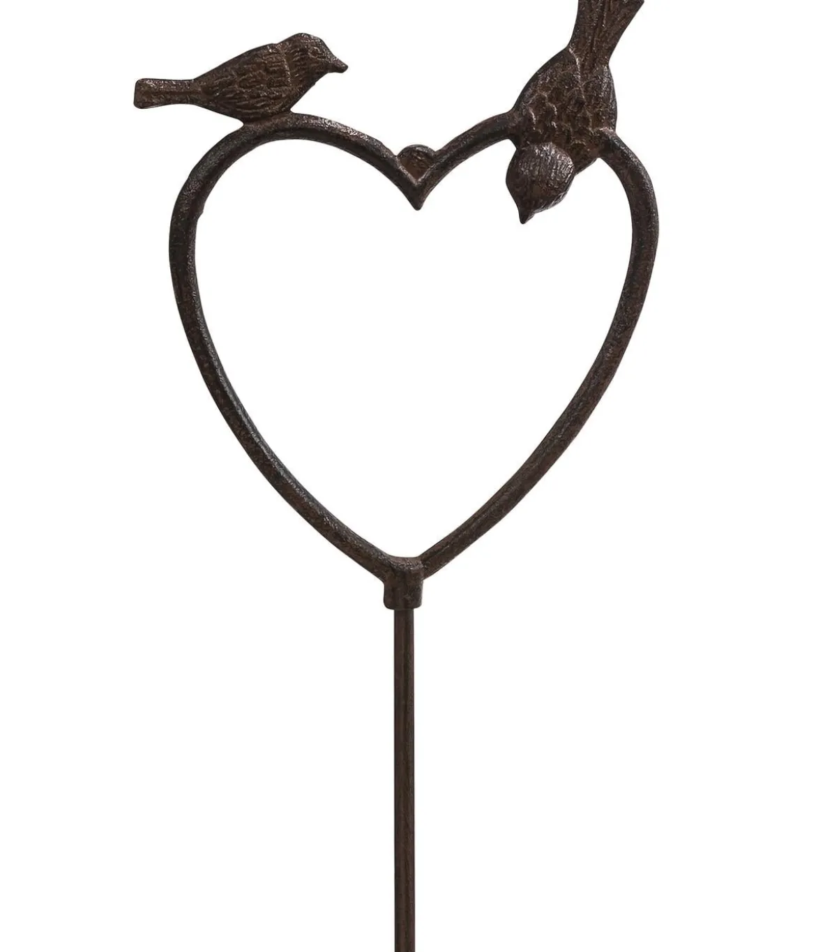 Dehner Gusseisen-Stab Vogelherz, ca. H120 cm