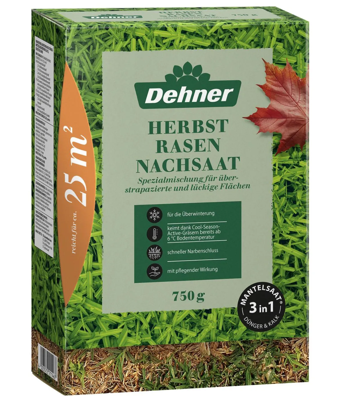 Dehner Herbstrasen-Nachsaat, 750 g