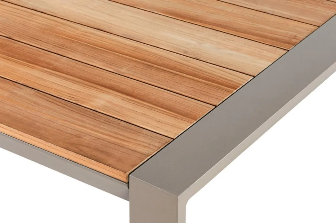 Dehner Holz-Ausziehtisch Cleveland, ca. B160-240/H76/T101 cm