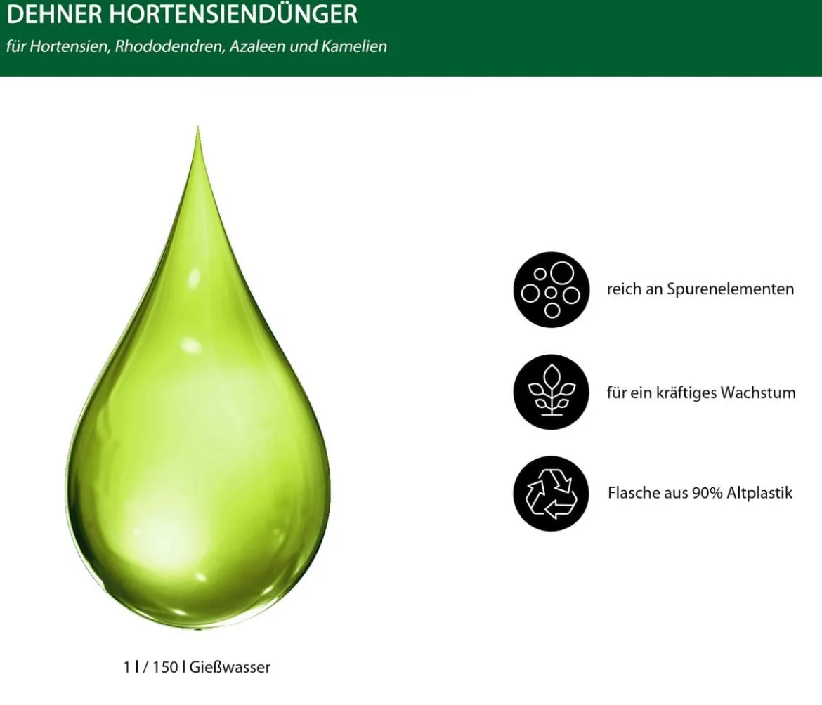 Dehner Hortensien-Dünger, flüssig, 1 l